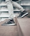 Grey Knitted Trainers