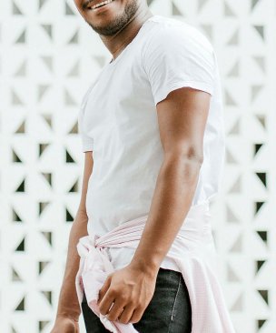Tall Slim Fit T-Shirt in White